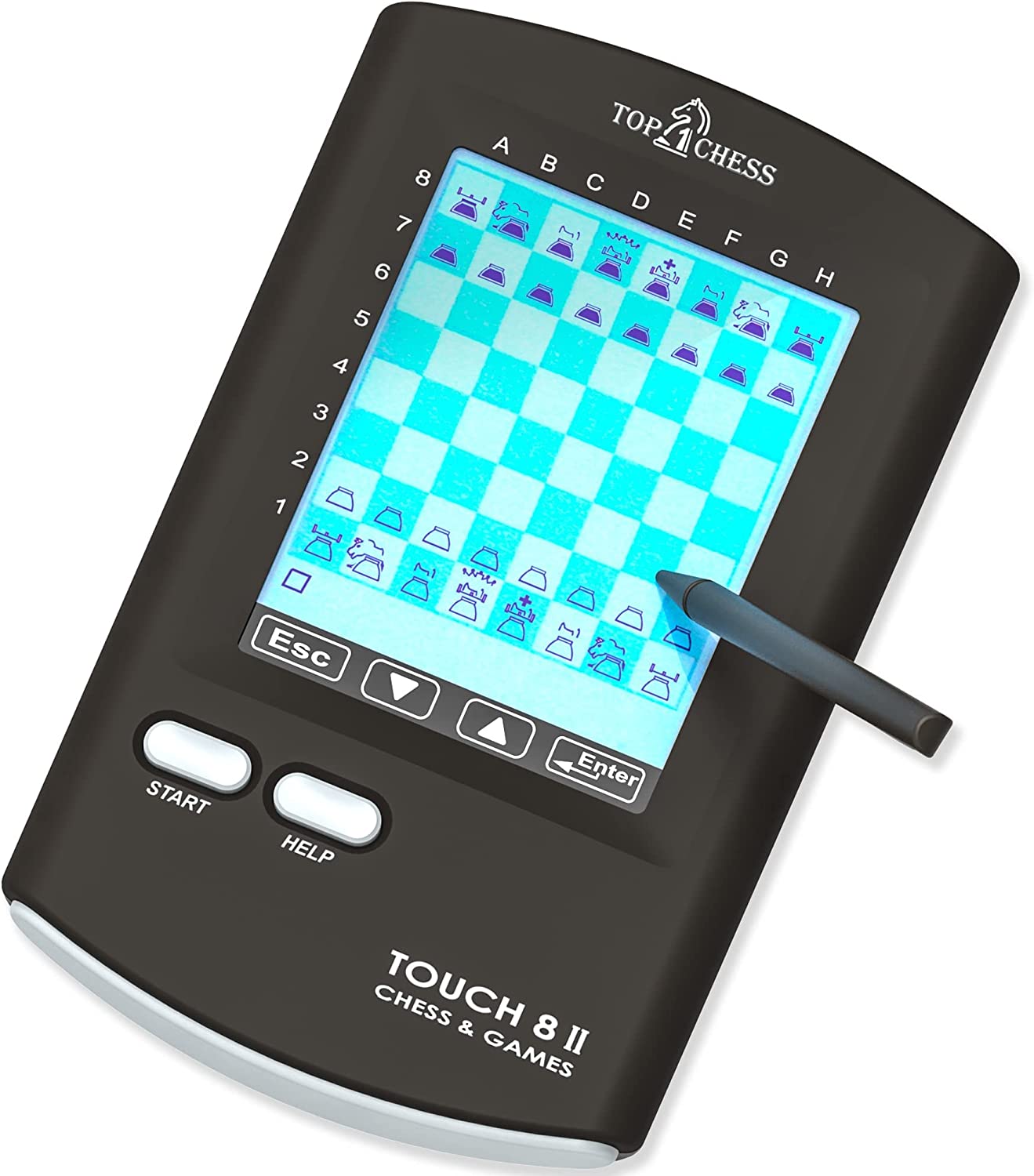 Top 1 Chess Mini Touch Electronic Chess Game, Strategy Games Computer Portable Travel Chess